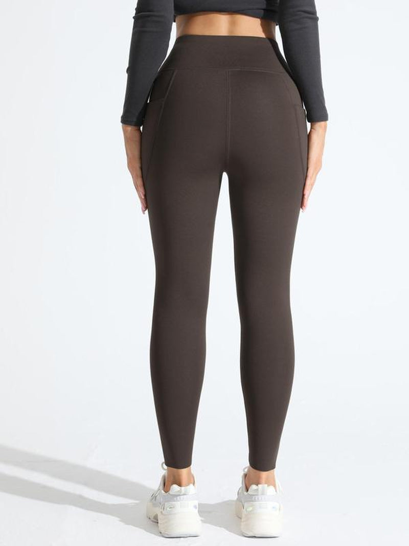 High Waist Thermal Lined Sports Leggings
